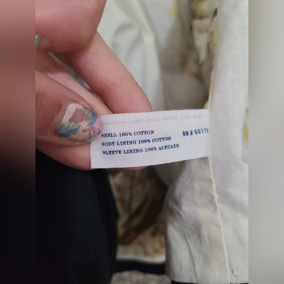 Leifsdottir Anthropologie Ruffle Belted Trench Coat - Picture 3 of 5